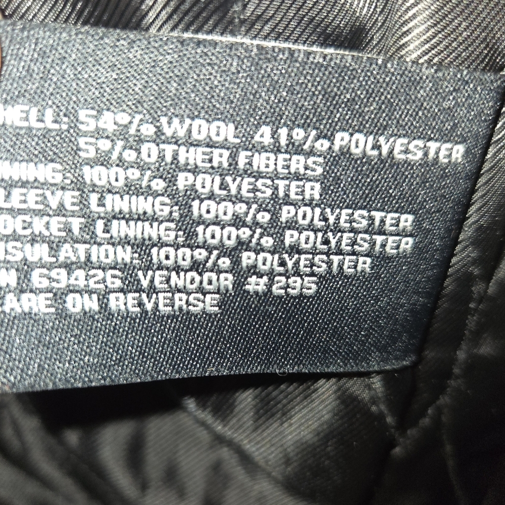 BLACK RIVET COAT - Picture 7 of 13